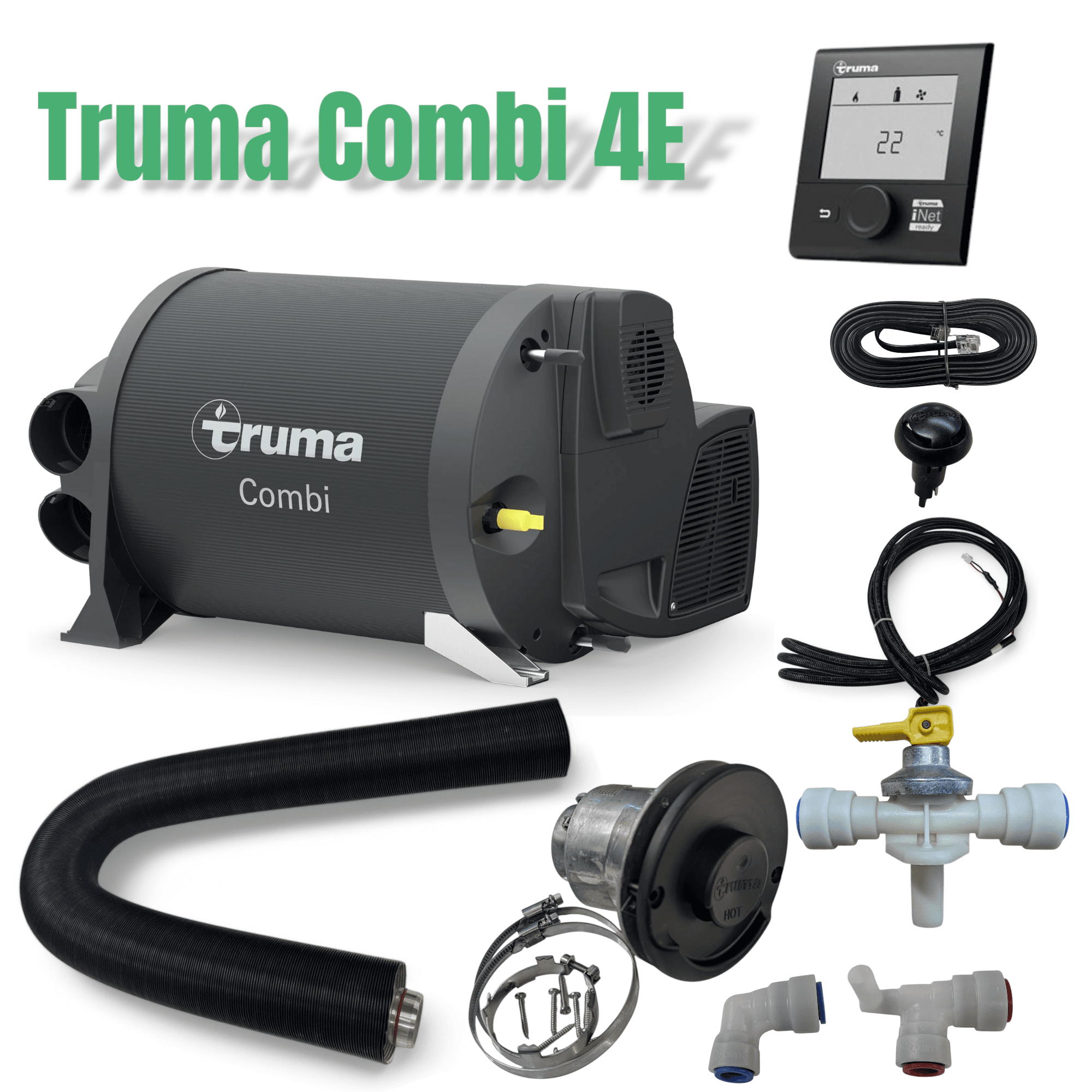 TRUMA COMBI 4E BOILER AND SPACE HEATER CP+ COMPLETE KIT SALE!!