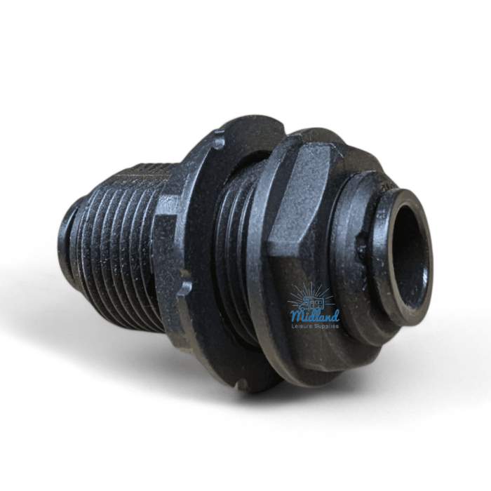 John Guest through bulkhead 12mm push fit speedfit