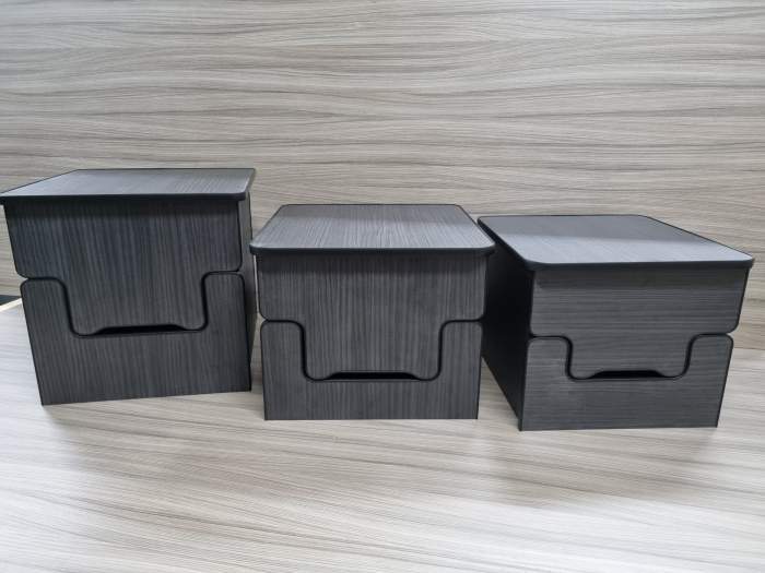 Black Hacienda Camper Toilet Storage Box For Thetford 135 & 335 Porta potti Buddy seat Boom Box - Image 6