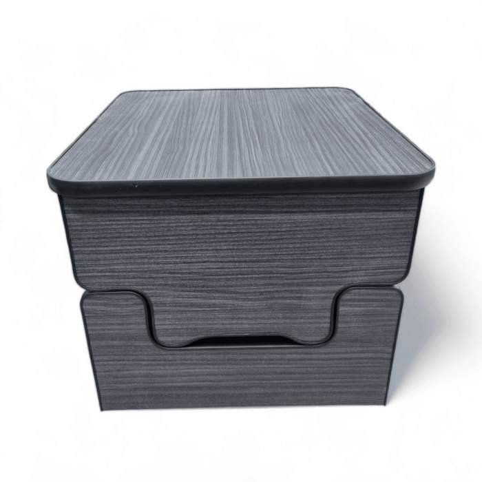 Black Hacienda Camper Toilet Storage Box For Thetford 135 & 335 Porta potti Buddy seat Boom Box