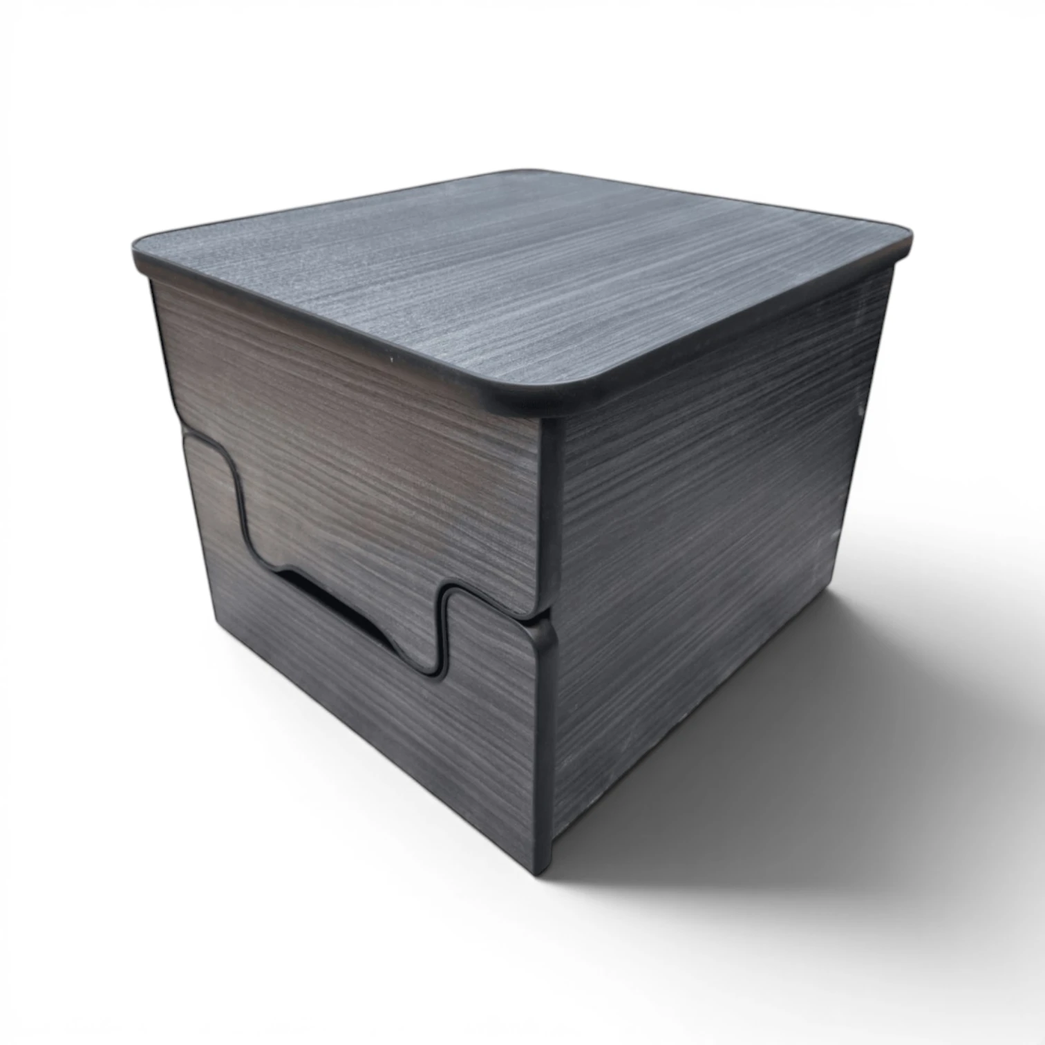 Black Hacienda Camper Toilet Storage Box For Thetford 135 & 335 Porta potti Buddy seat Boom Box - Image 3