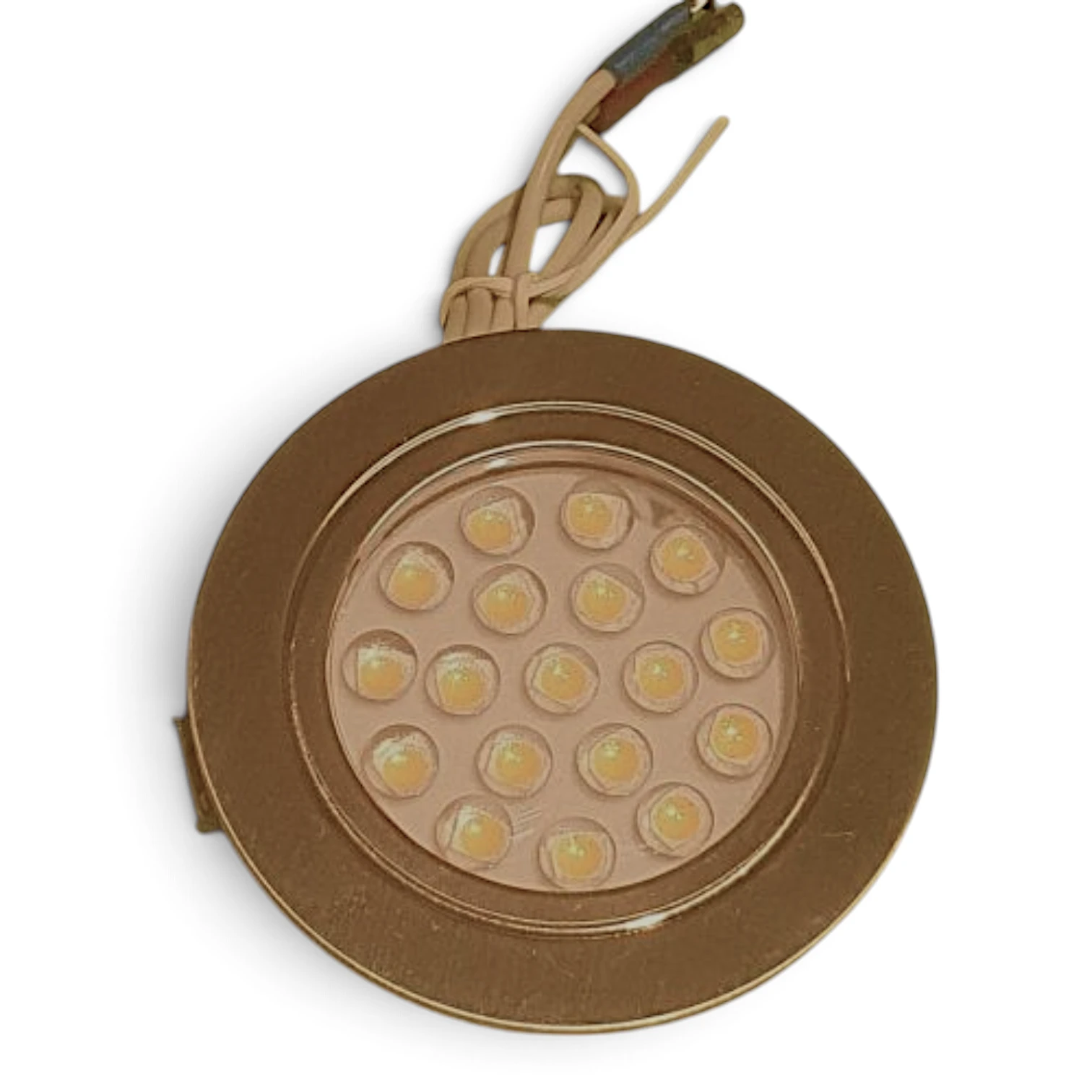 Dimatec 12v Recessed 18 LED 1.2w Touch Control Light Nickel