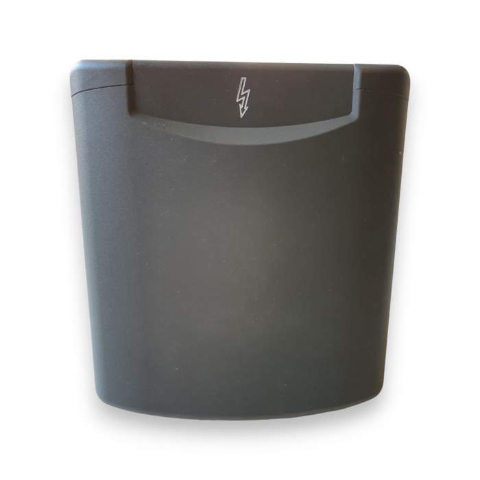FAWO GREY 240V MAINS INLET C/W MAGNETIC LID