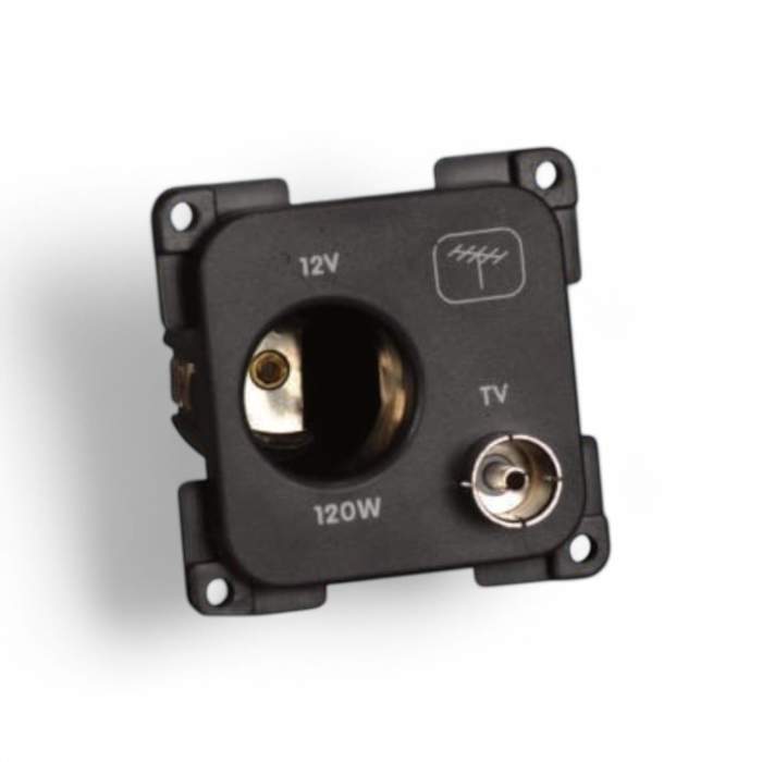 C-Line Tv Aerial and 6A 12v Auto cigarette socket PO252