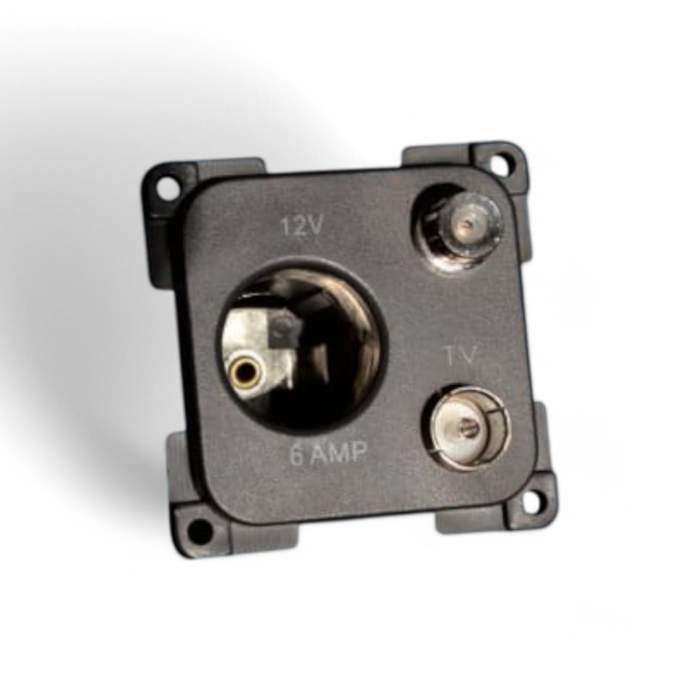 C-Line Tv Aerial,Satalite and 6A 12v Auto cigarette socket PO255