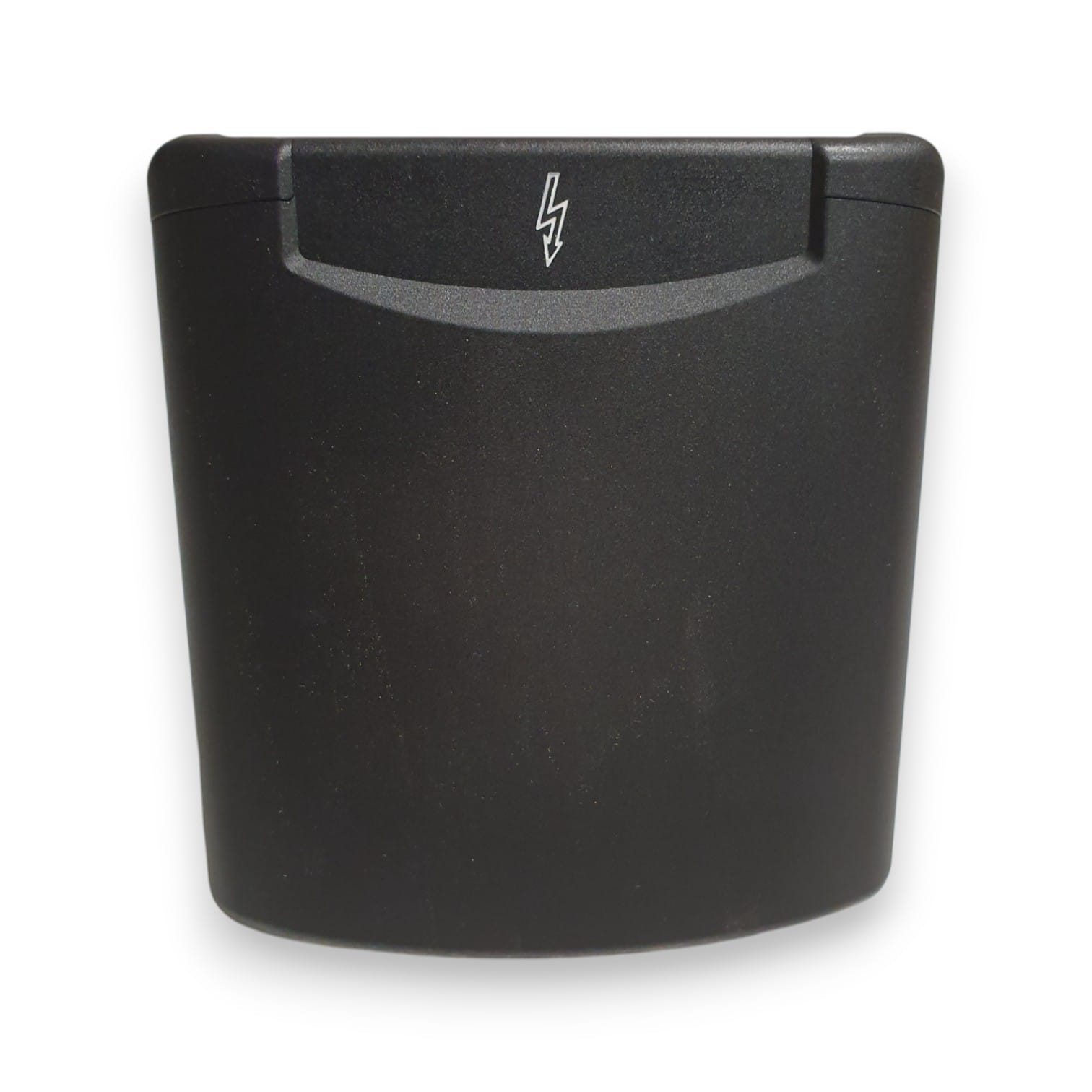 FAWO BLACK 240V MAINS INLET C/W MAGNETIC LID