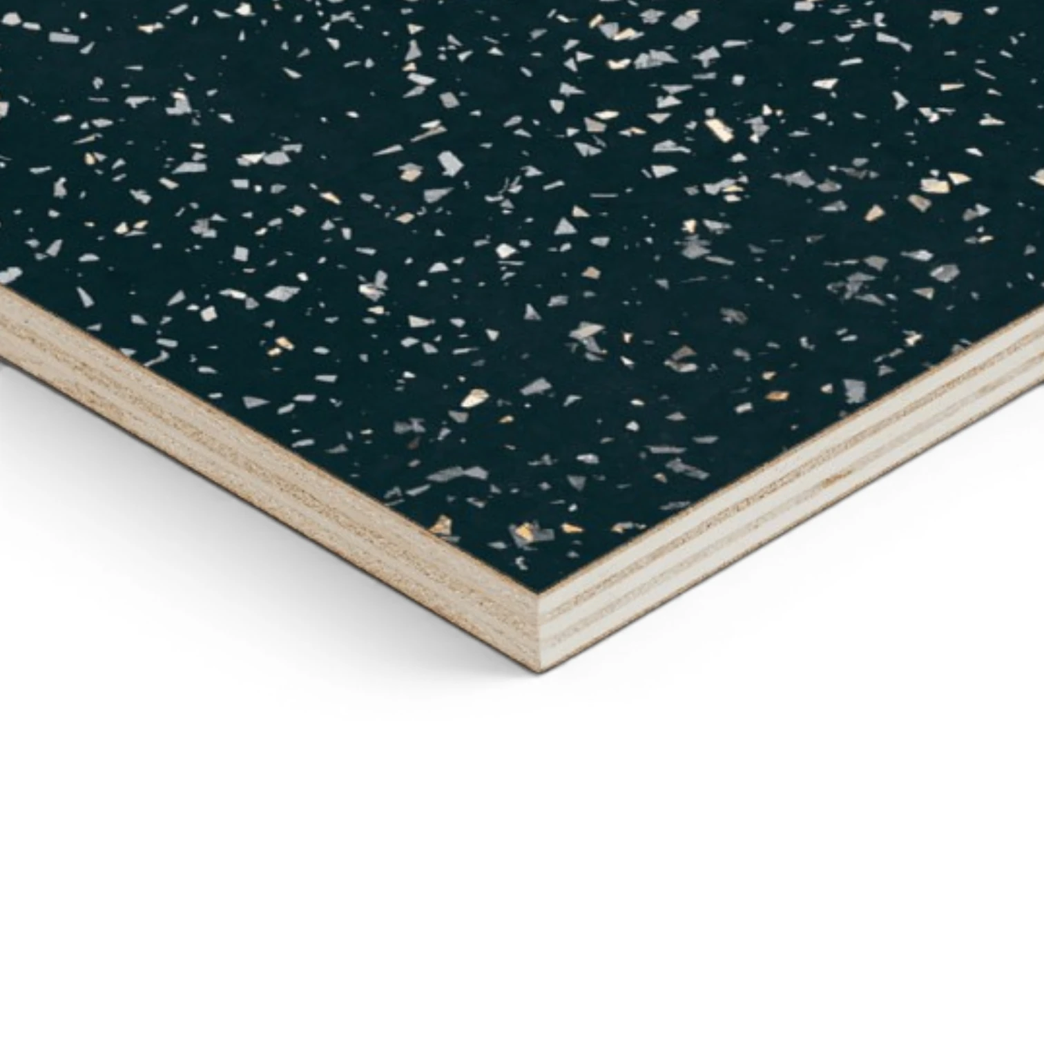 Black Sparkle 15mm Morland Furniture Board 8x4 ft sheet lightweight ply COLLECTION ONLY