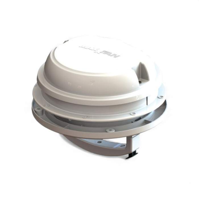 Maxxdome White non led by Maxxair 00-03812W 12v extractor roof vent