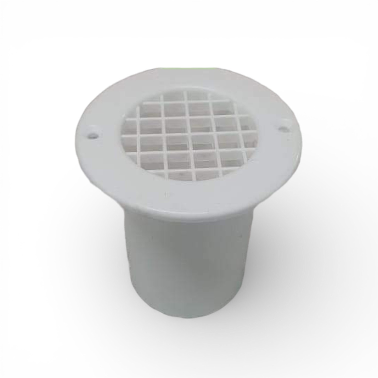 1x white Gas Drop Out Vent 75mm x 75mm