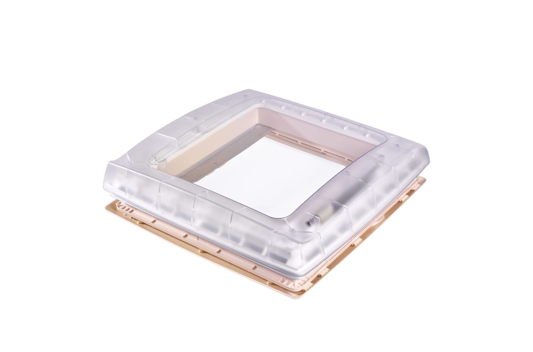 Thule Omnivent Vent 40cm x 40cm Rooflight 25-60 mm clear transparent dome - Image 2