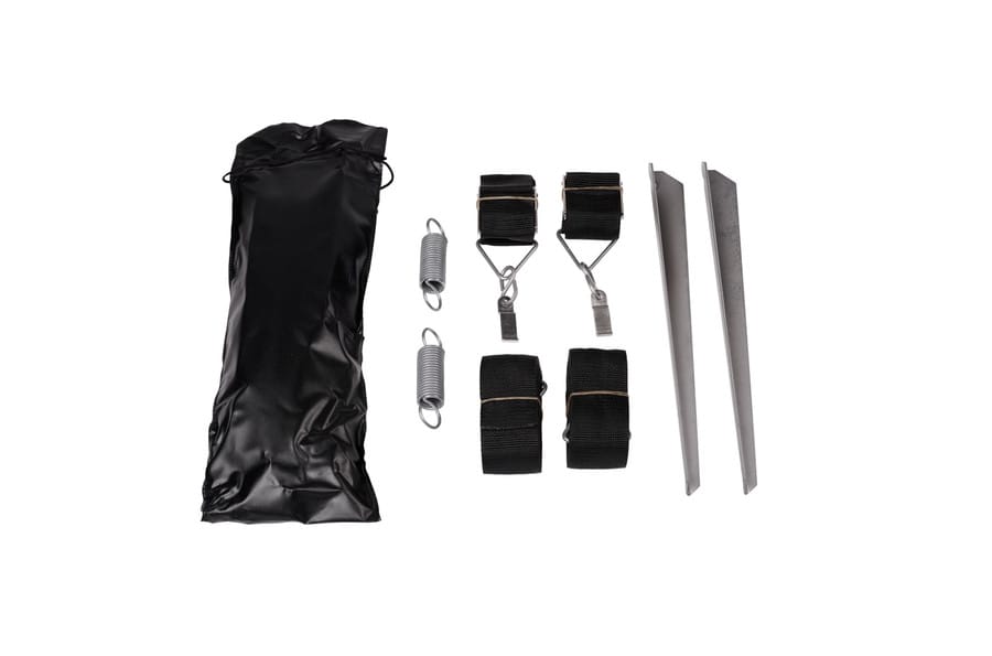 OMNISTOR THULE MOTORHOME AWNING TIE DOWN STRAPS NEW STYLE CLIP IN FRONT OF LEG 307916 - Image 2