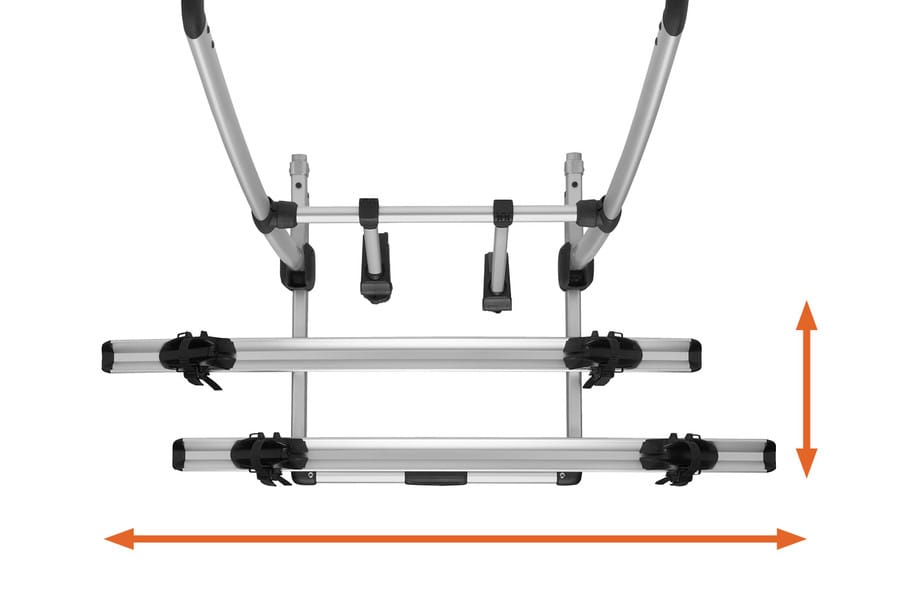 THULE Excellent Standard Silver Motorhome Bike Rack 2 bike 60kg - Image 3