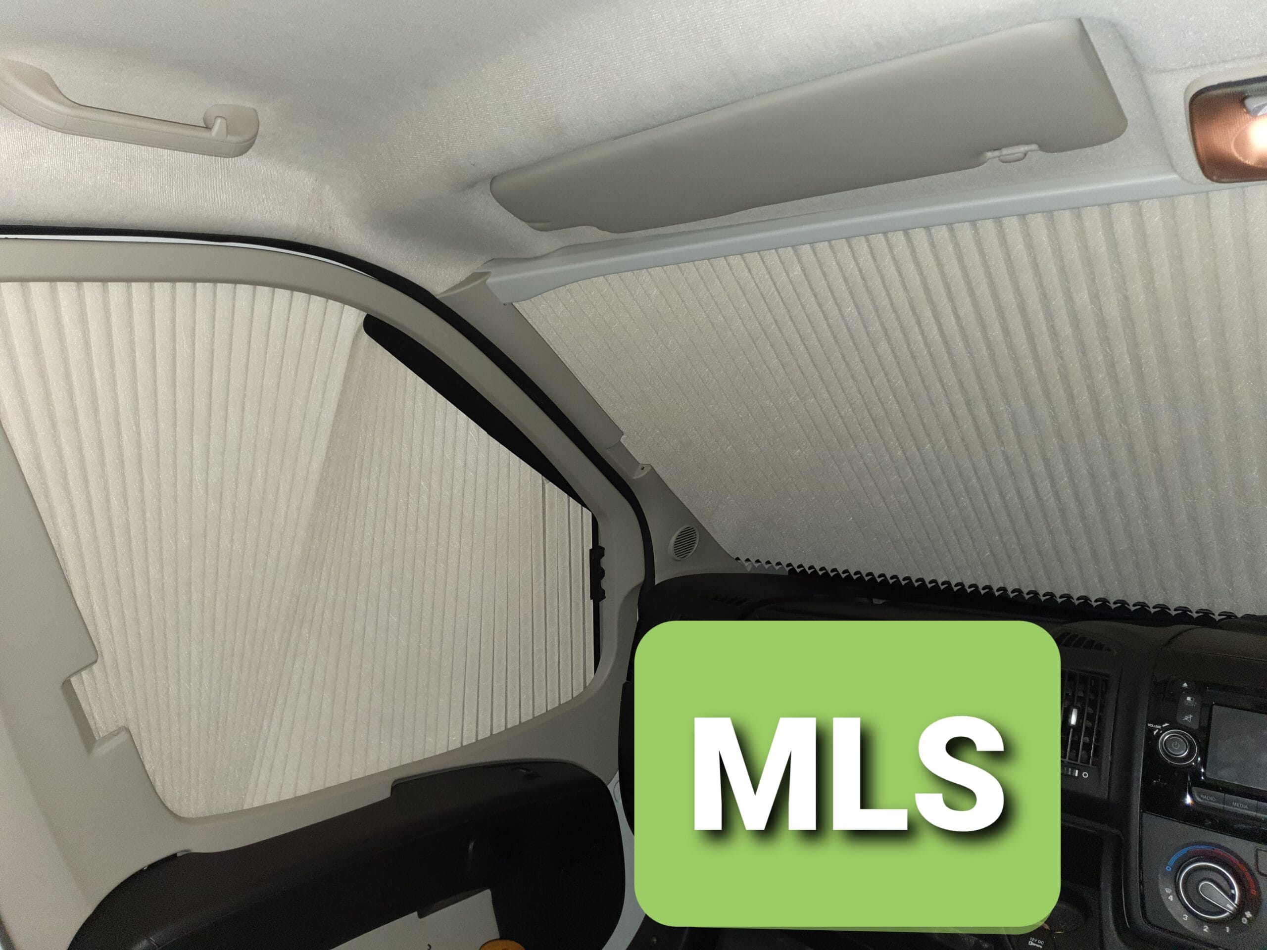 REMIS Cab Blinds – Ducato Boxer Relay, X290 2014 Onwards in Beige SET - Image 3