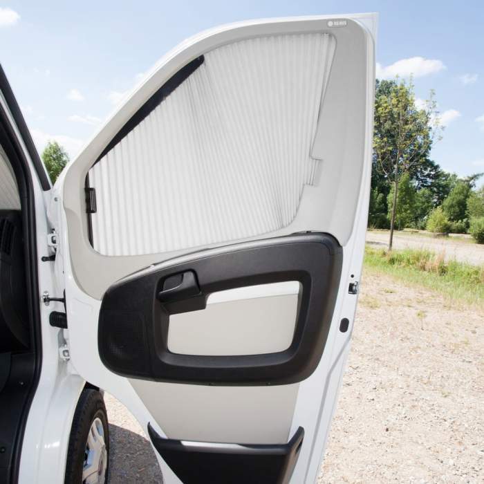 REMIS Cab Blinds – Ducato Boxer Relay, X290 2014 Onwards in Beige SET - Image 2