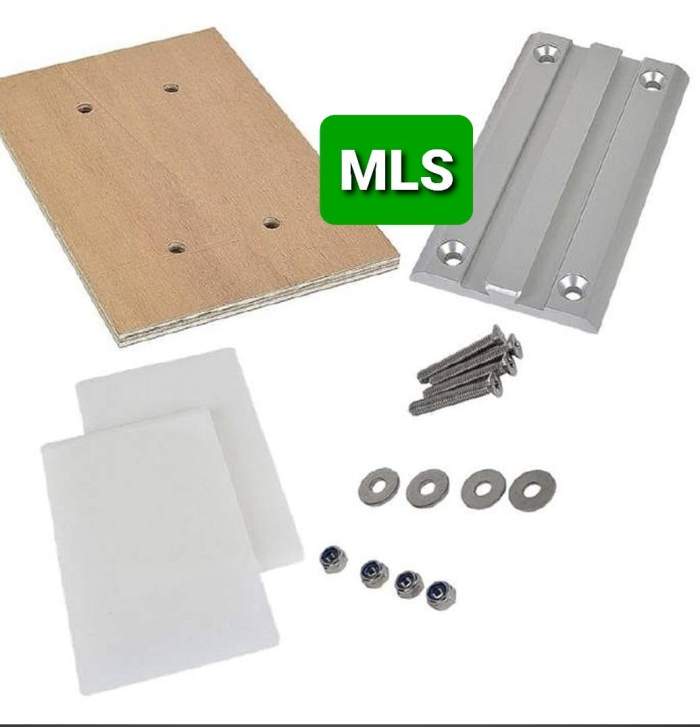 Lagun table leg mounting plate kit.Not leg set 30607