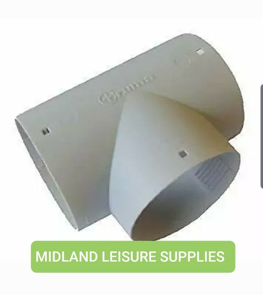 Truma T-Pipe 60mmDucting Blown Air Heater Fitting 40151-51
