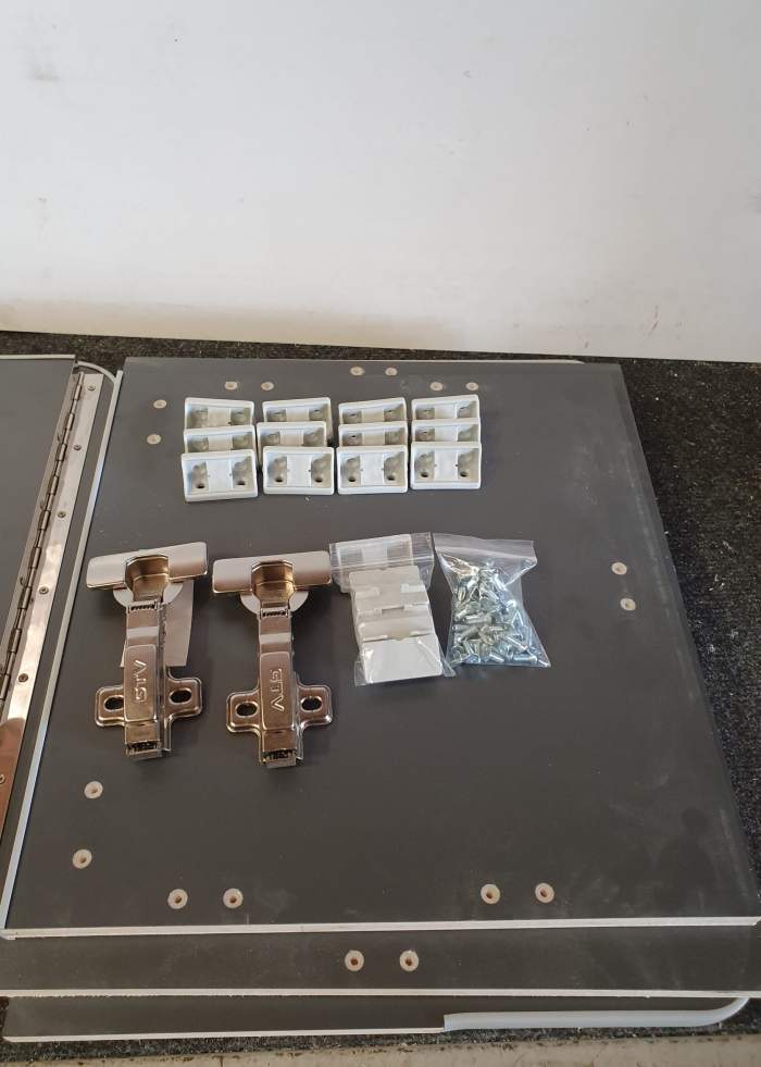 White Gloss Camper Toilet Storage Box For Thetford 135 and 335 Porta potti Buddy seat Boom Box - Image 4