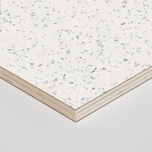 WHITE Sparkle 15mm Morland Furniture Board 8x4 ft sheet Lightweight ply COLLECTION ONLY