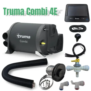 TRUMA COMBI 4E WITH INTERGREATED INETX BOILER AND SPACE HEATER
