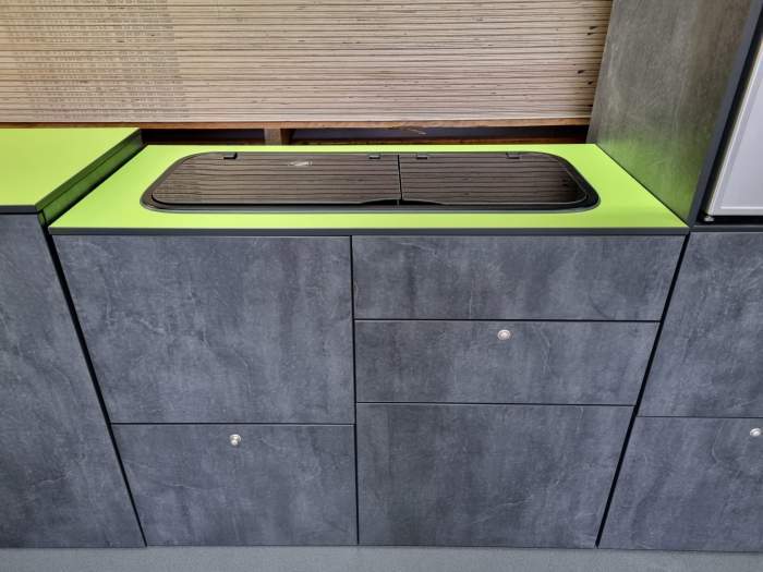 Thetford Topline 111 twin burner and RH sink Collection only - Image 4
