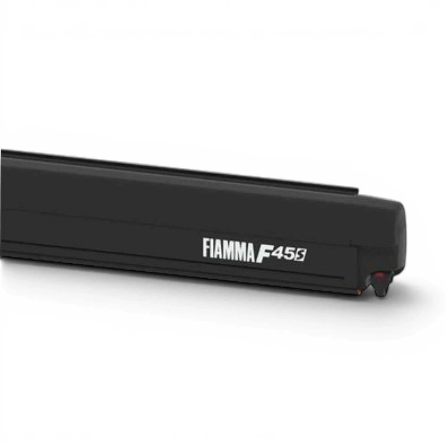 2.6M F45s Fiamma awning Deep Black Case 06759H33R Grey Fabric NO BRACKET VERSION - Image 2
