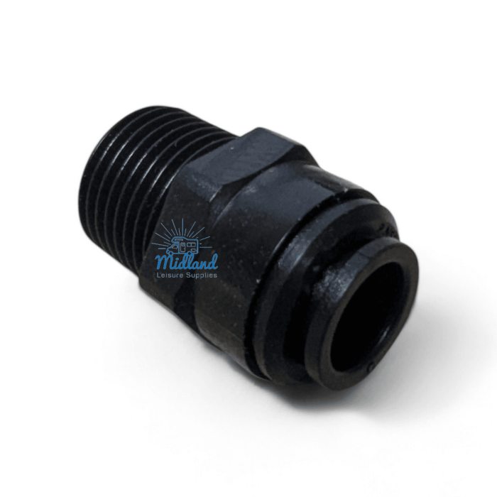 John guest Push Fit 12mm - Male 1/2" BSP speedfit connector