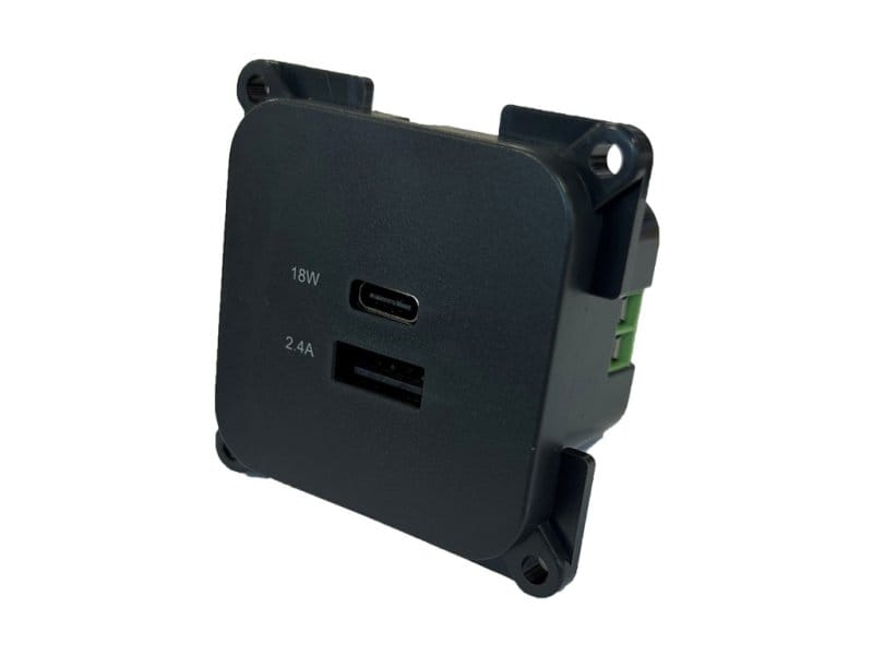 USB-A & USB-C C-Line Socket PO263 Camper dayvan