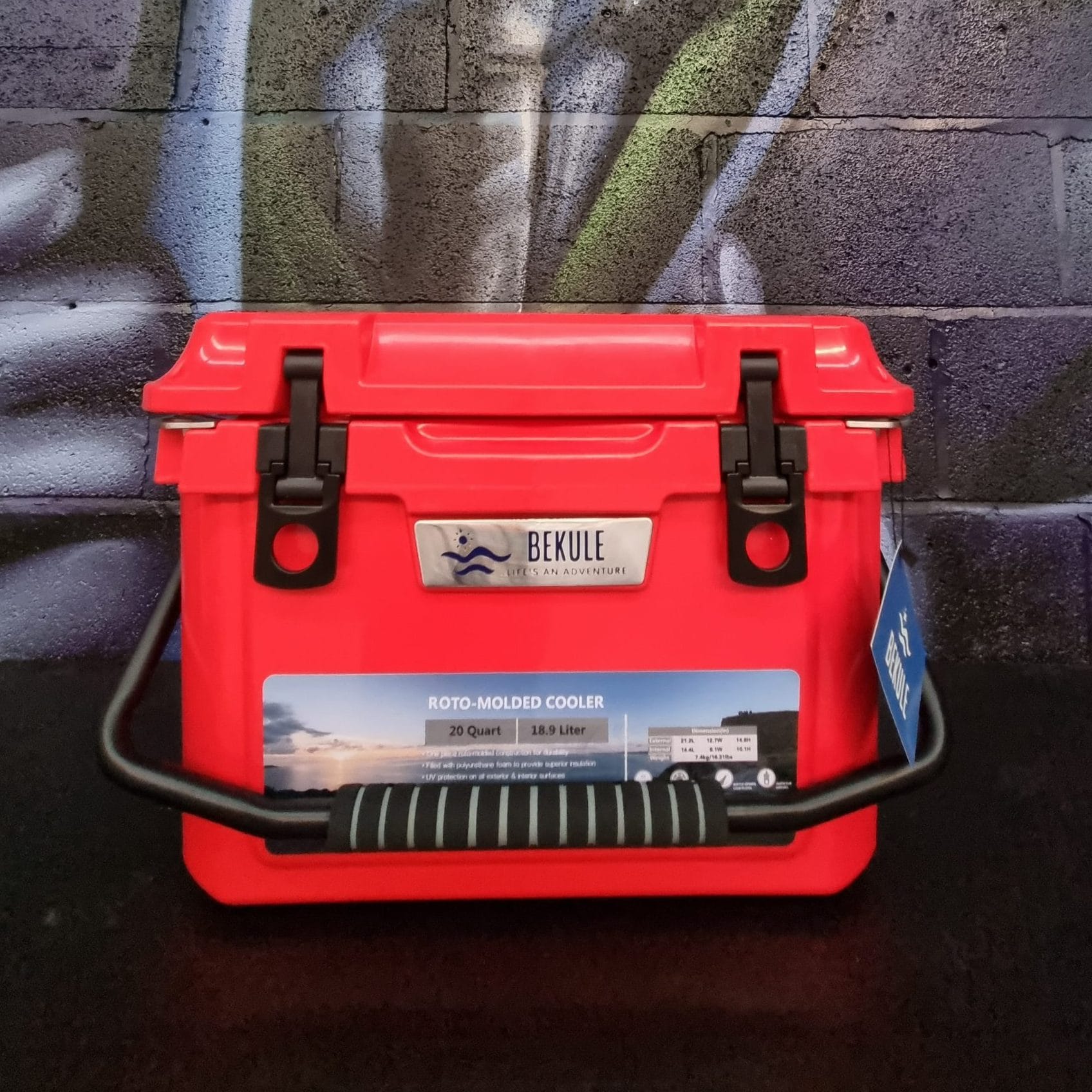 BEKULE 20 Coolbox RED Cooler Insulated -Built for any Adventure - Image 2