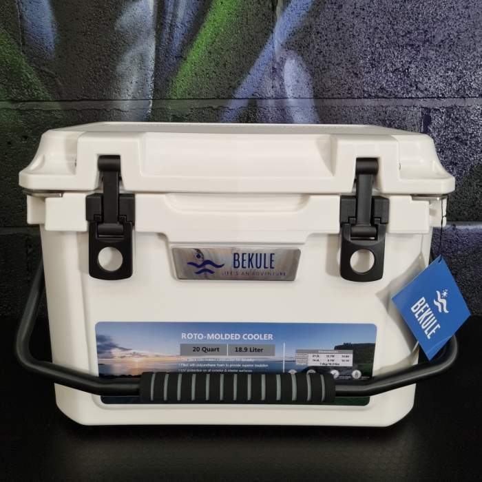BEKULE 20 Coolbox WHITE Cooler Insulated -Built for any Adventure - Image 2