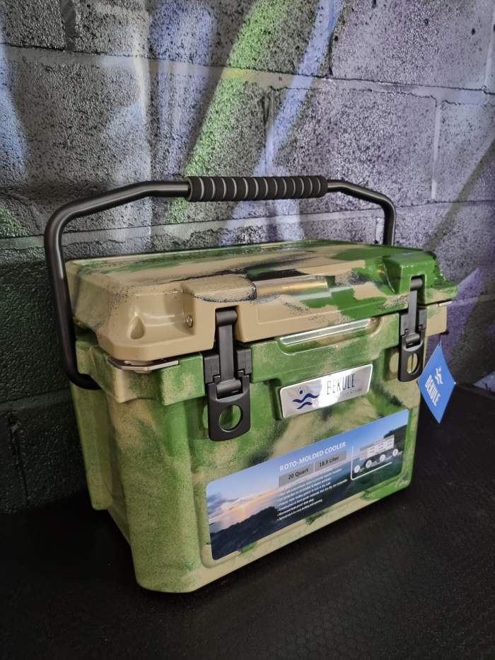 BEKULE 20 Coolbox ARMY CAMO Cooler Insulated -Built for any Adventure - Image 5