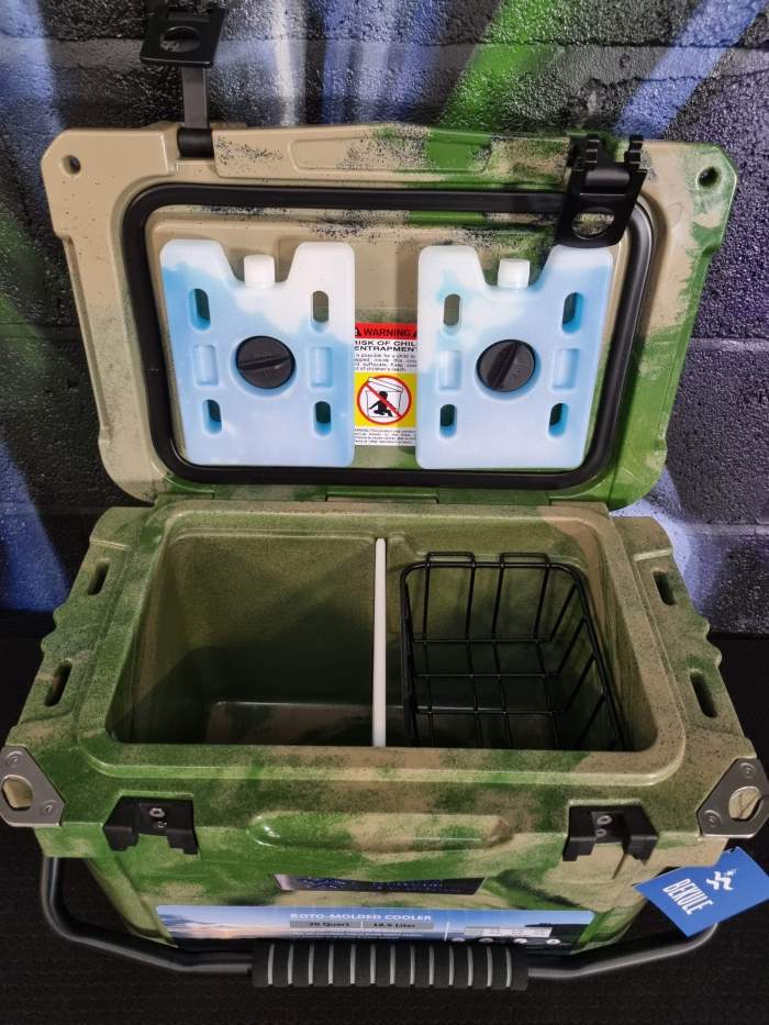 BEKULE 20 Coolbox ARMY CAMO Cooler Insulated -Built for any Adventure - Image 9