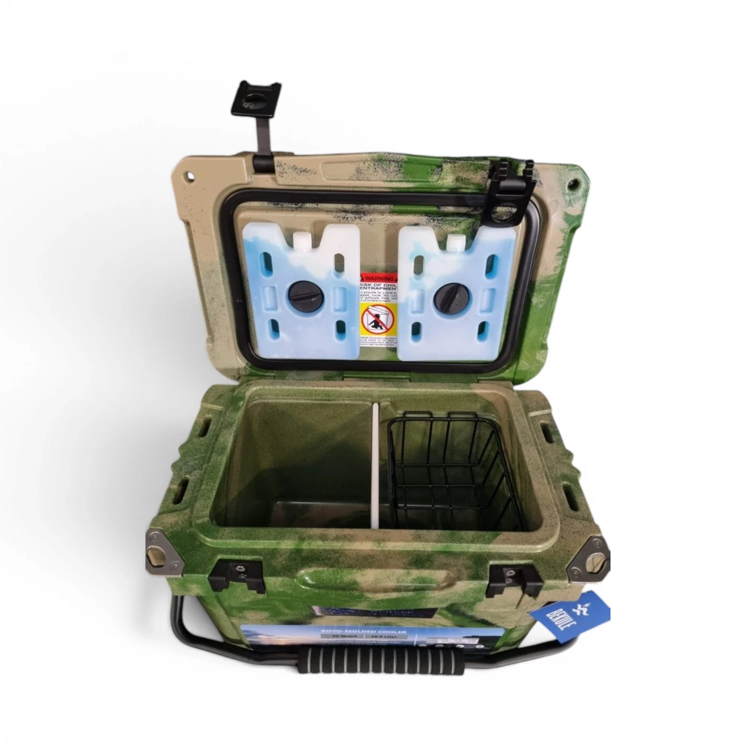BEKULE 20 Coolbox ARMY CAMO Cooler Insulated -Built for any Adventure - Image 7