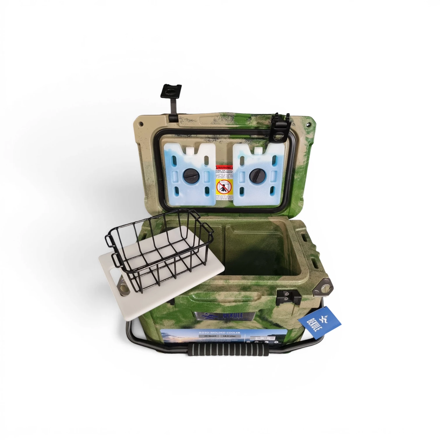 BEKULE 20 Coolbox ARMY CAMO Cooler Insulated -Built for any Adventure - Image 10