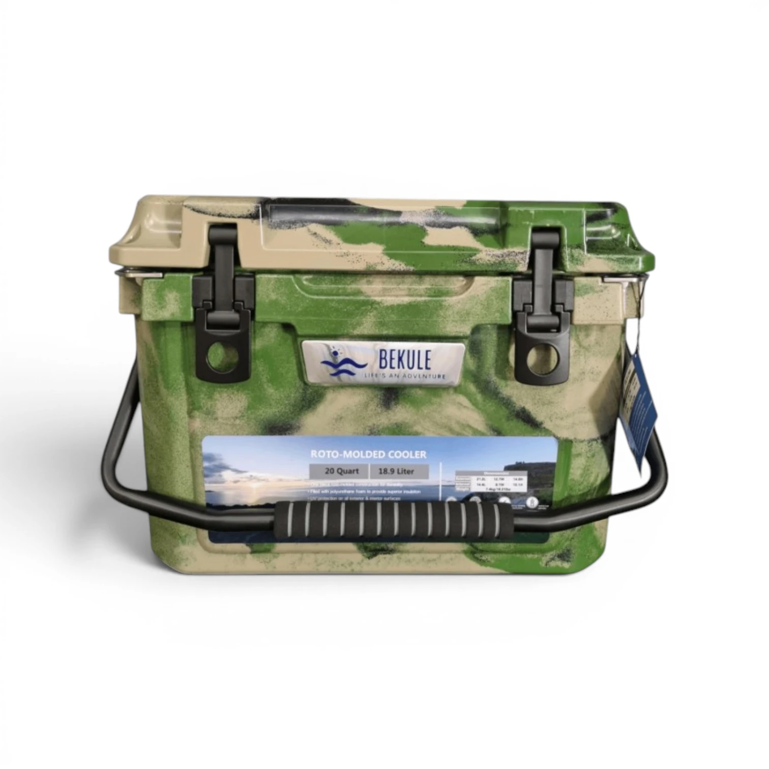 BEKULE 20 Coolbox ARMY CAMO Cooler Insulated -Built for any Adventure