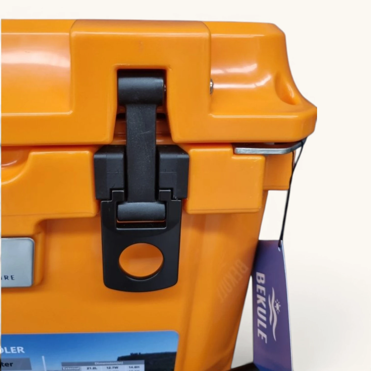 BEKULE 20 Coolbox ORANGE Cooler Insulated -Built for any Adventure - Image 9