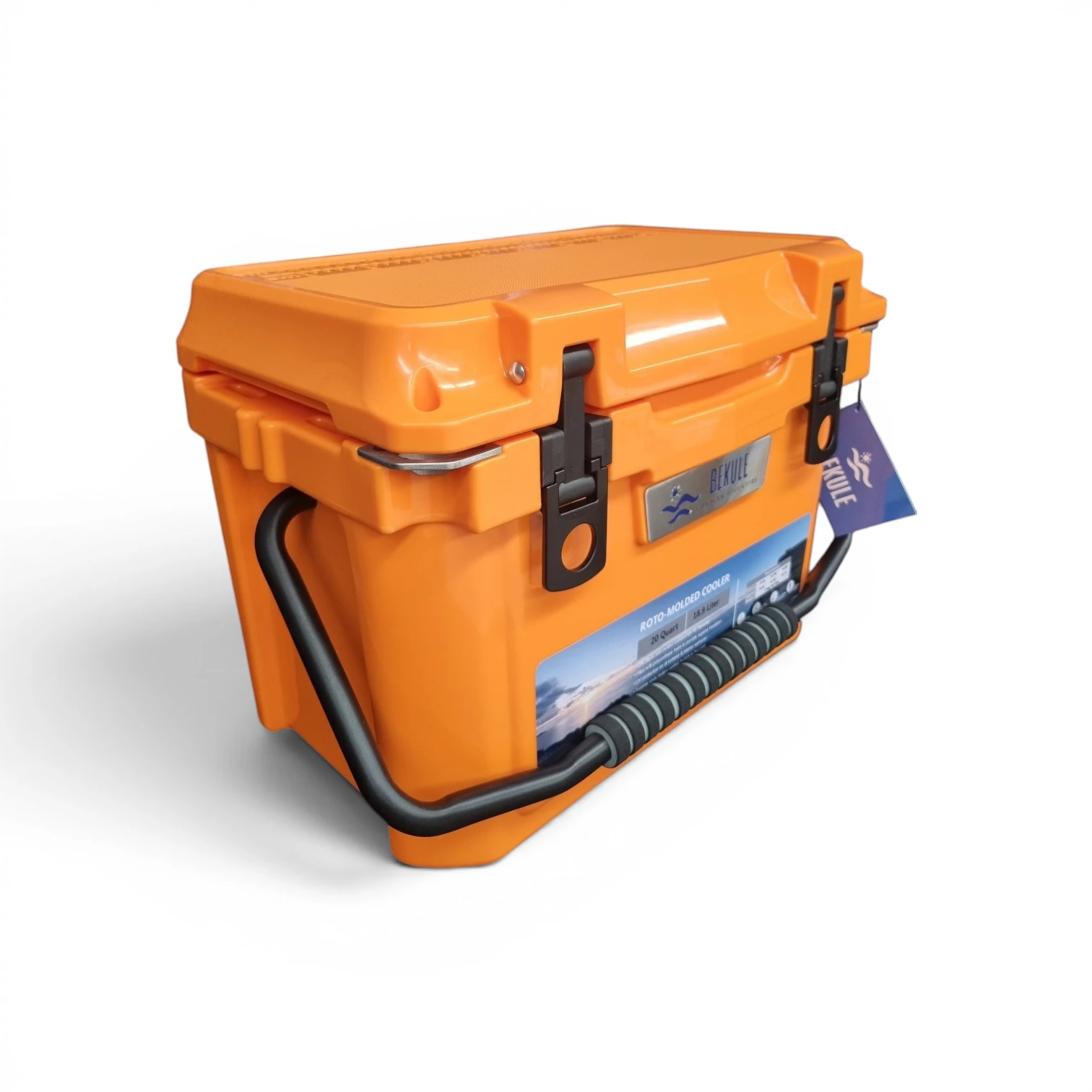 BEKULE 20 Coolbox ORANGE Cooler Insulated -Built for any Adventure - Image 2