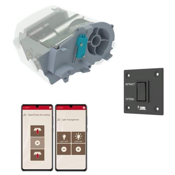 Fiamma Motor Kit Advanced F80S Deep Black 08320-01H Back order - Image 2