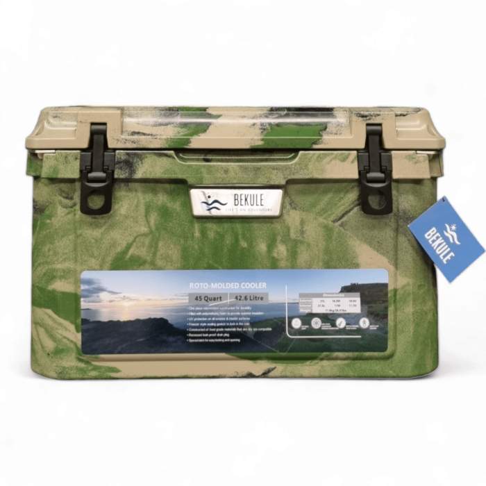 BEKULE 45 Coolbox Army CAMO Cooler