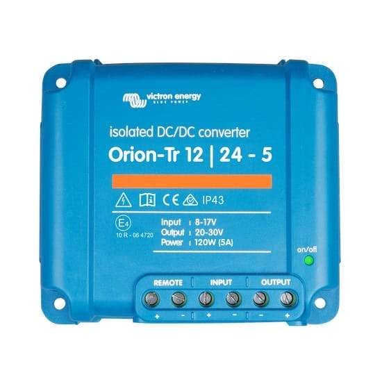 Victron Energy Orion-Tr 12/24V 5A (120W) Isolated DC-DC Converter – ORI122410110