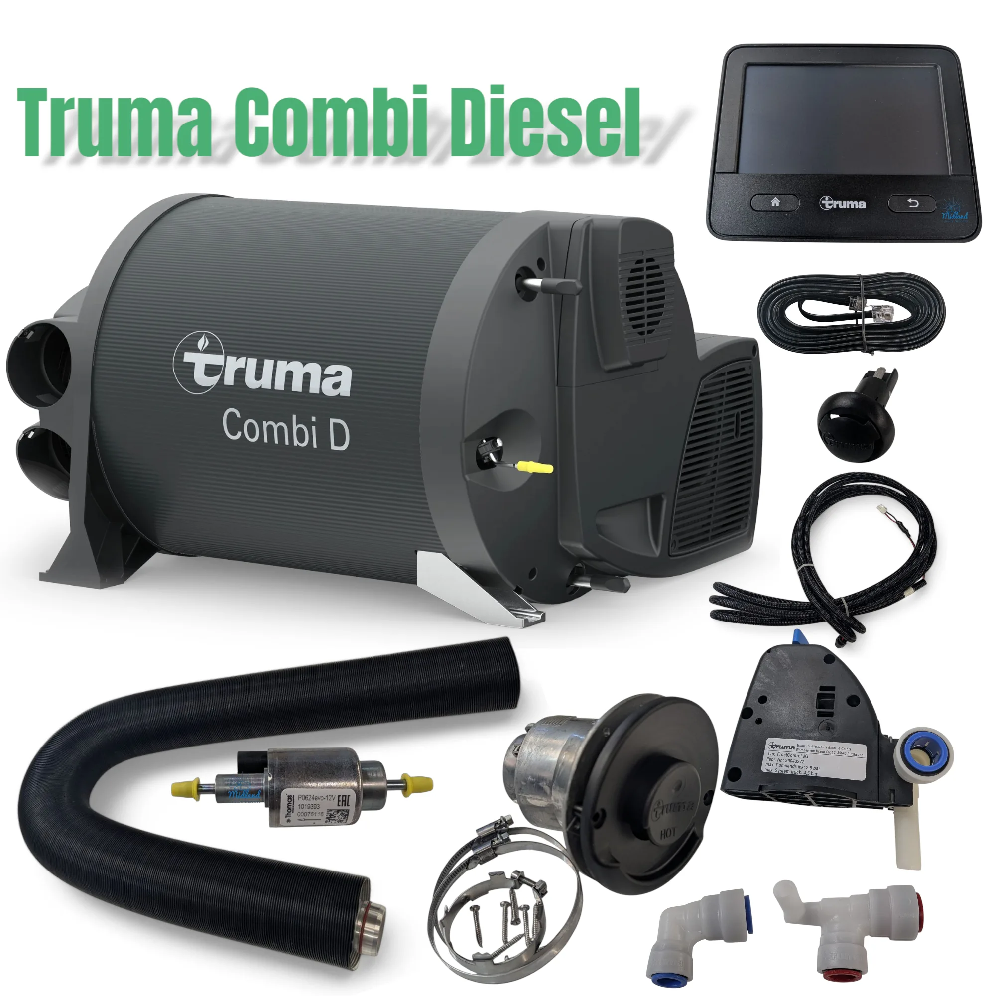 Truma Combi D4E Diesel INET-X Gen Caravan Air and Water Heater