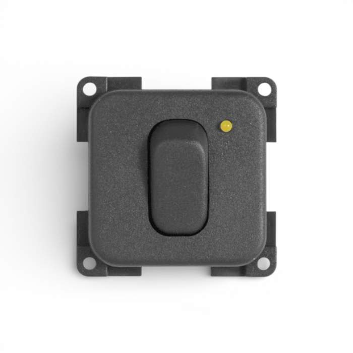 CBE Single unipolar 2 position Light Switch with led 12v motorhome camper 272052