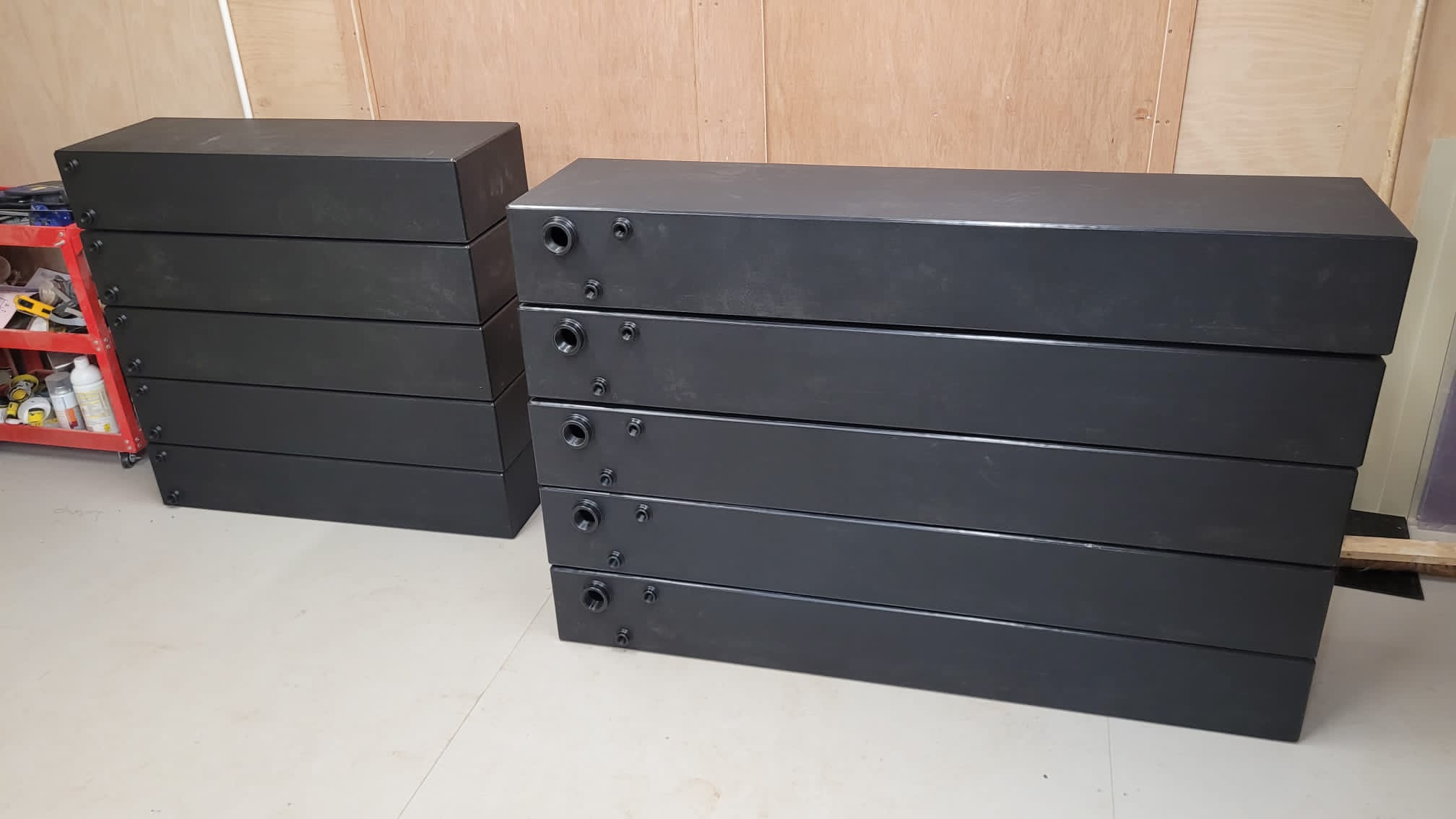 Underslung water tanks XLWB Ducato,boxer,relay 2007 onwards x250 not CAK or barrats