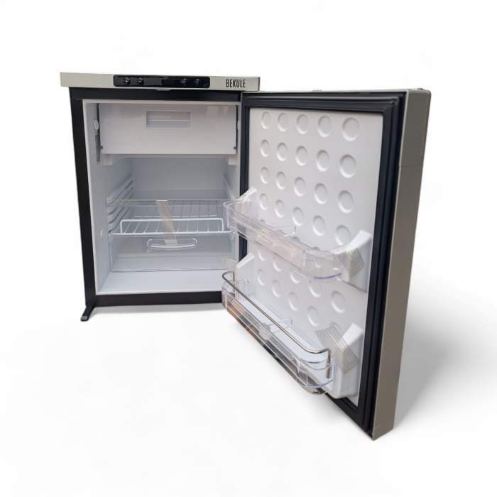 bekule silver 50l compressor fridge by alpicool bk50