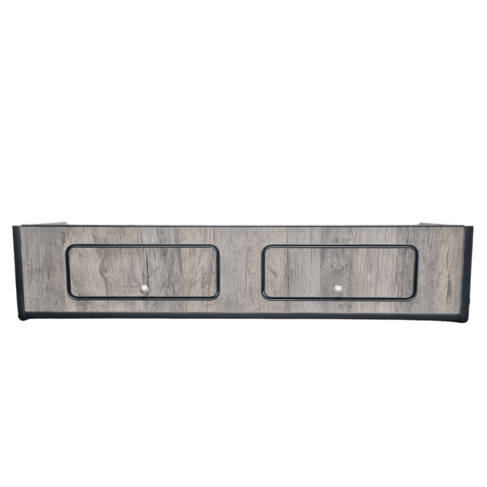 1200mm Santa Fe Oak Overhead Lockers camper RaceVan lightweight ply Campervan