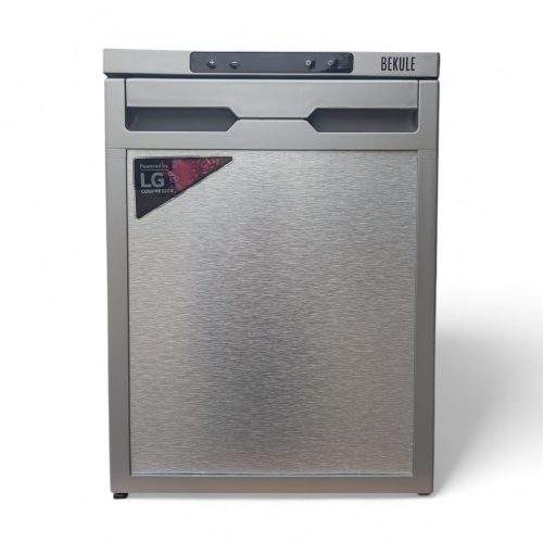 bekule silver 50l compressor fridge by alpicool bk50