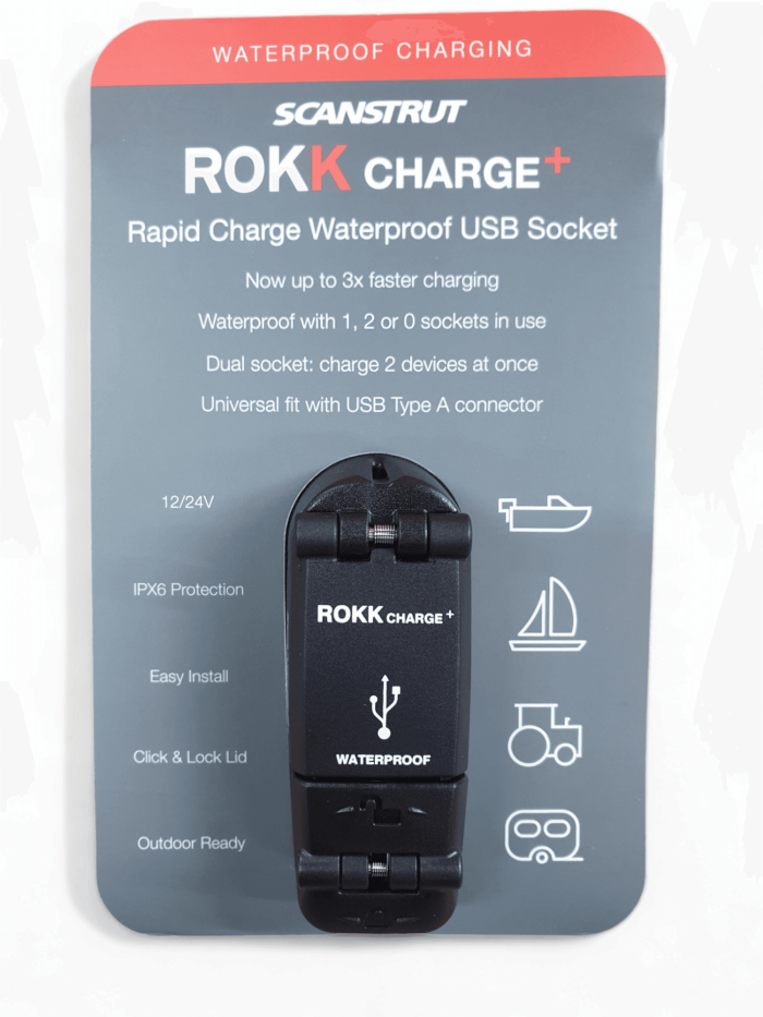 ROKK Charge + Waterproof USB Socket sc-usb-02 SCANSTRUT - Image 2
