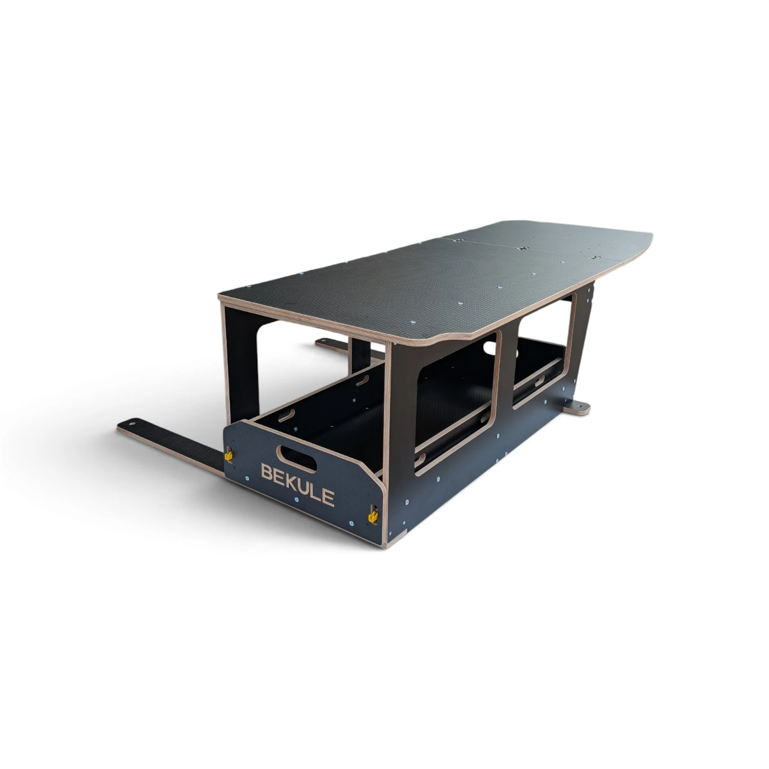 BEKULE OutBack Slim 50/50 Single Kombi utility bed pod VW T5 t6 Transporter camper SWB Birch - Image 3