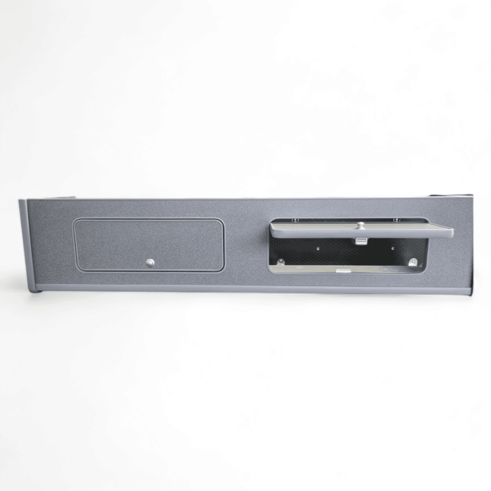 1200mm Silver Grey Slate Metal Overhead Lockers camper RaceVan lightweight ply Campervan - Image 2