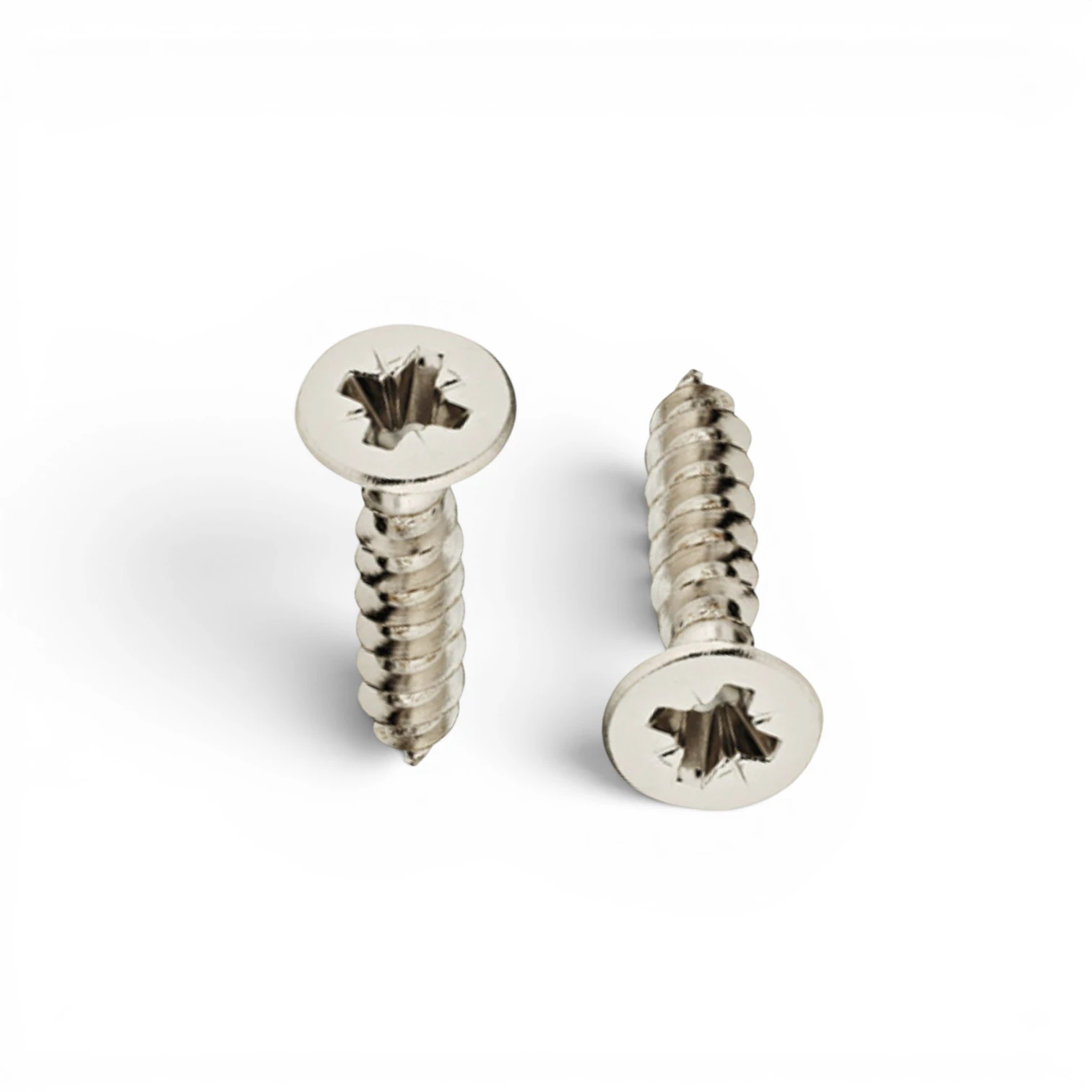 15 mm x 100, thread Ø 3.5 mm Hospa Screw, Chipboard, Countersunk Head, with PZ Cross Slot, Fully Threaded, Steel SCREWS 015.35.637