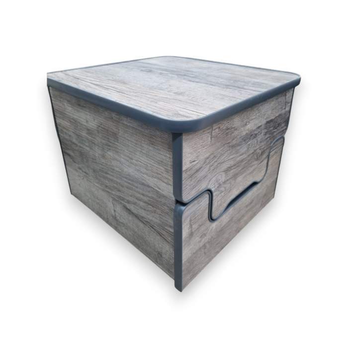 Santa Fe OAK Camper Toilet Storage Box For Thetford 135 and 335 Porta potti Buddy seat Boom Box - Image 2